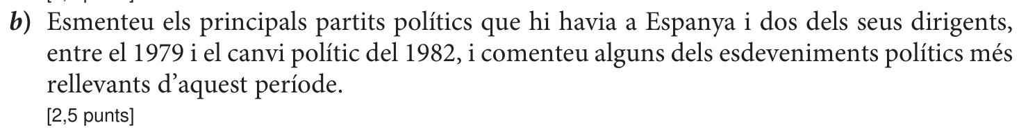 Enunciat · Apartat 2 b), part 1