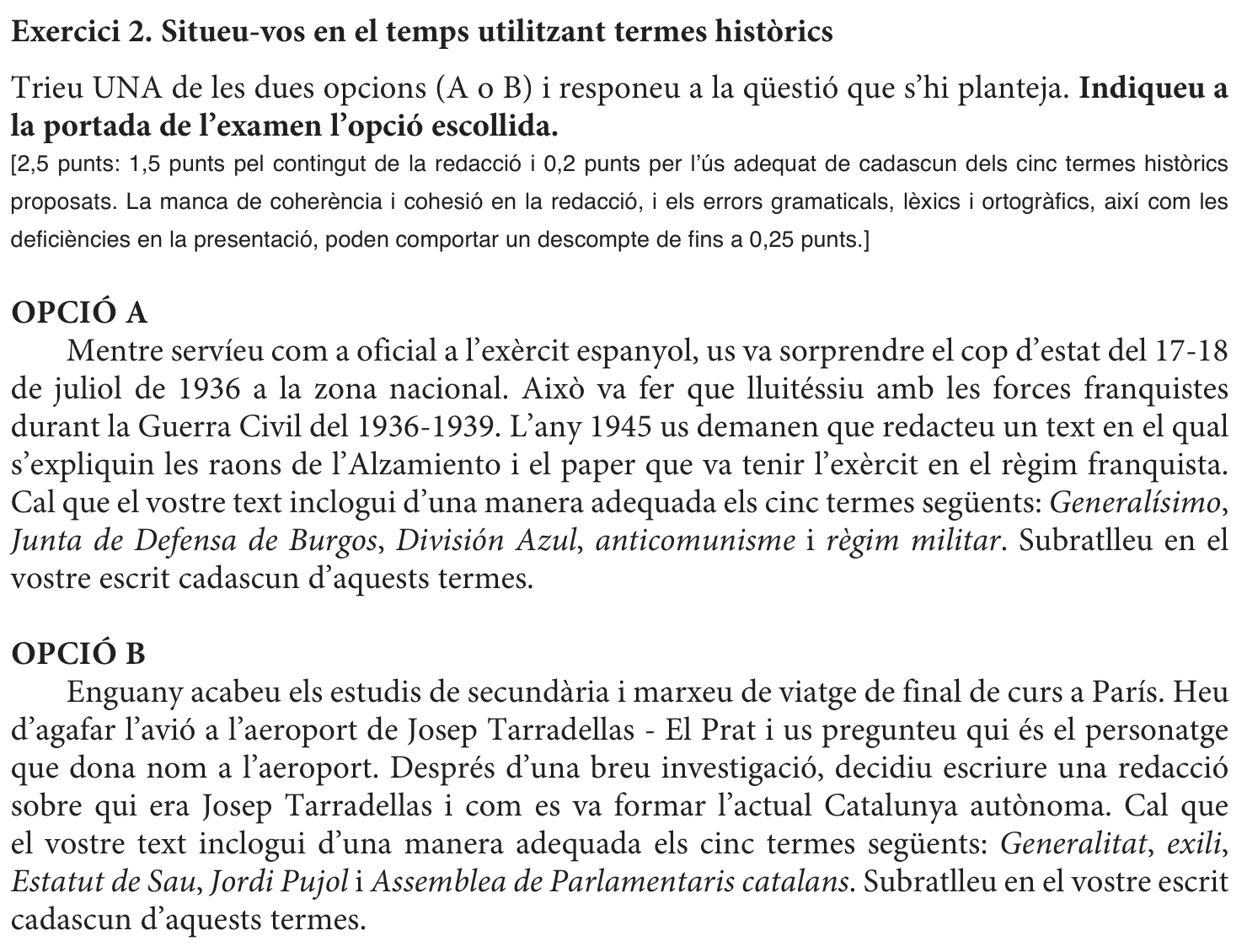 Enunciat · Exercici 2, part 1