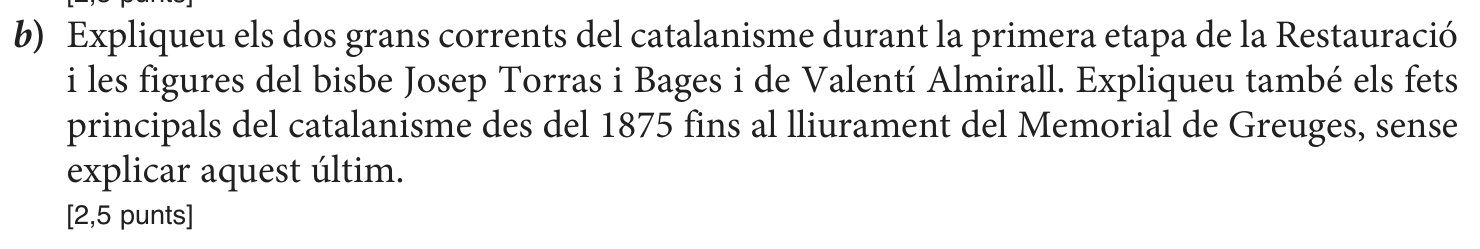 Enunciat · Apartat 2 b), part 1