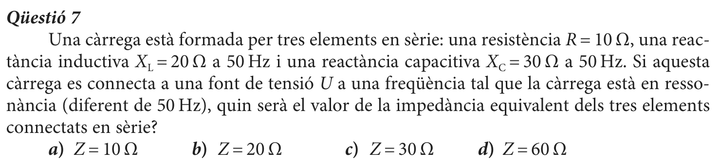 Enunciat · Qüestió 7, part 1