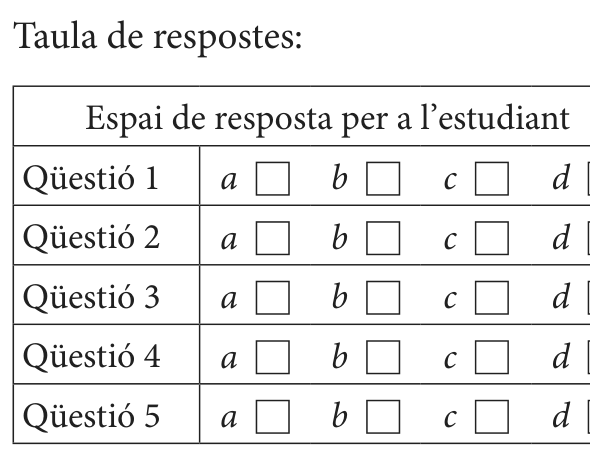 Enunciat · Qüestió 5, part 2