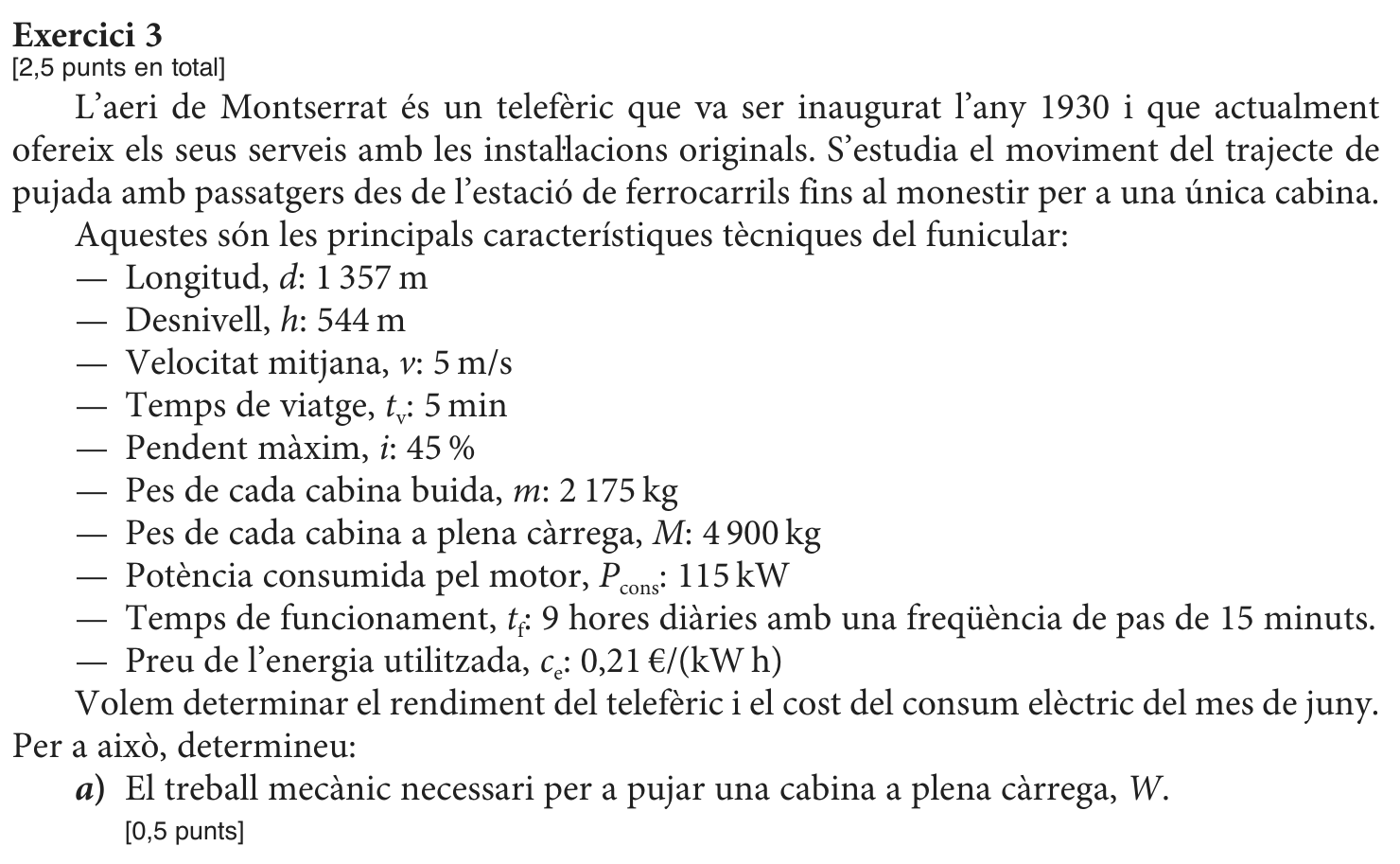 Enunciat · Exercici 3, part 1