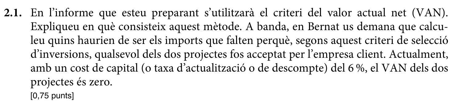 Enunciat · Apartat 2.1, part 1