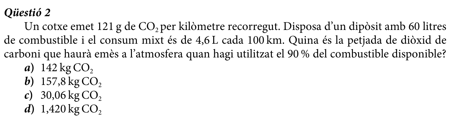 Enunciat · Qüestió 2, part 1