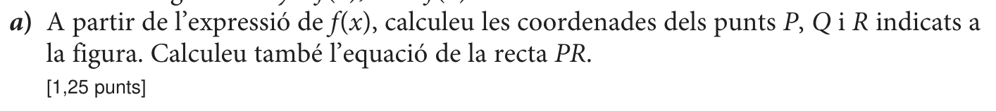 Enunciat · Apartat a), part 1