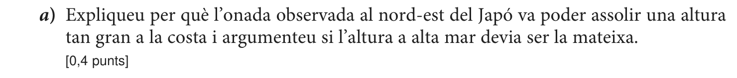 Enunciat · Apartat a), part 1