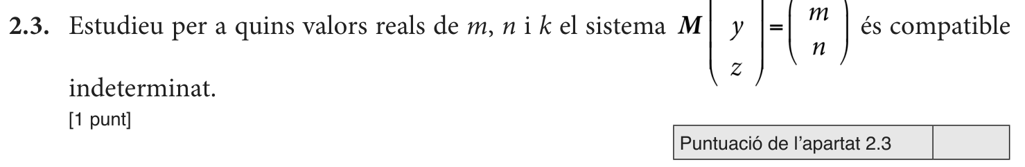 Enunciat · Apartat 2.3, part 1