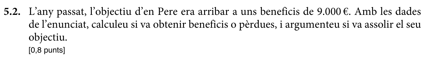 Enunciat · Apartat 5.2, part 1