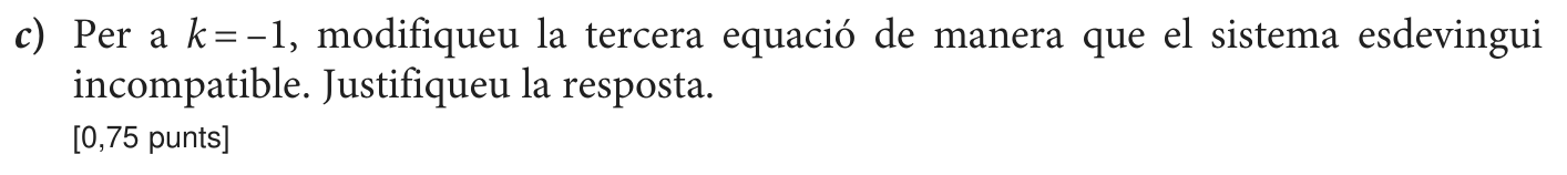 Enunciat · Apartat c), part 1