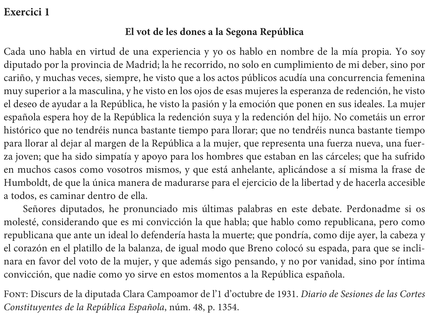 Enunciat comú · Exercici 1, part 1