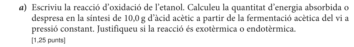 Enunciat · Apartat a), part 1