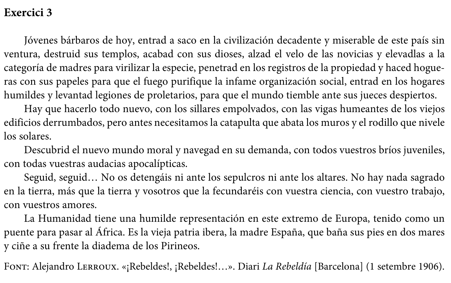 Enunciat, part 1