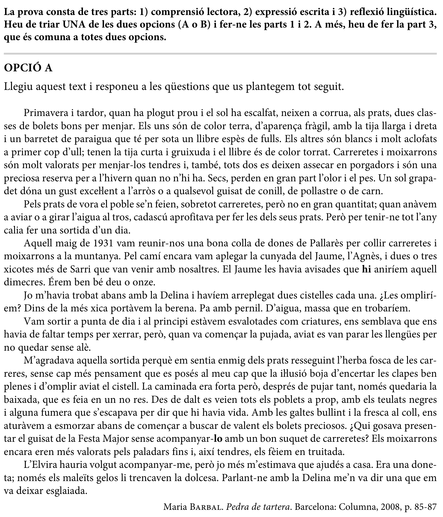 Enunciat · Apartat 3.5, part 7
