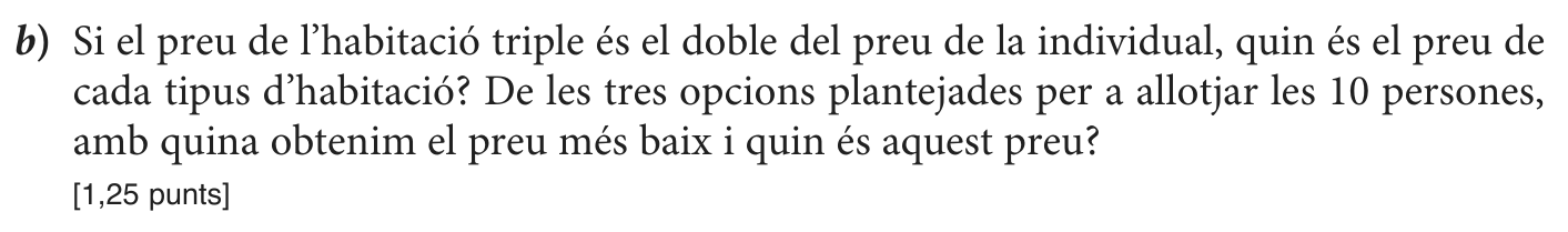 Enunciat, part 2