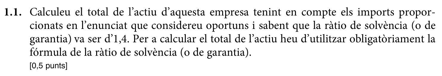 Enunciat · Apartat 1.1, part 1