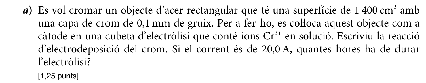 Enunciat · Apartat a), part 1
