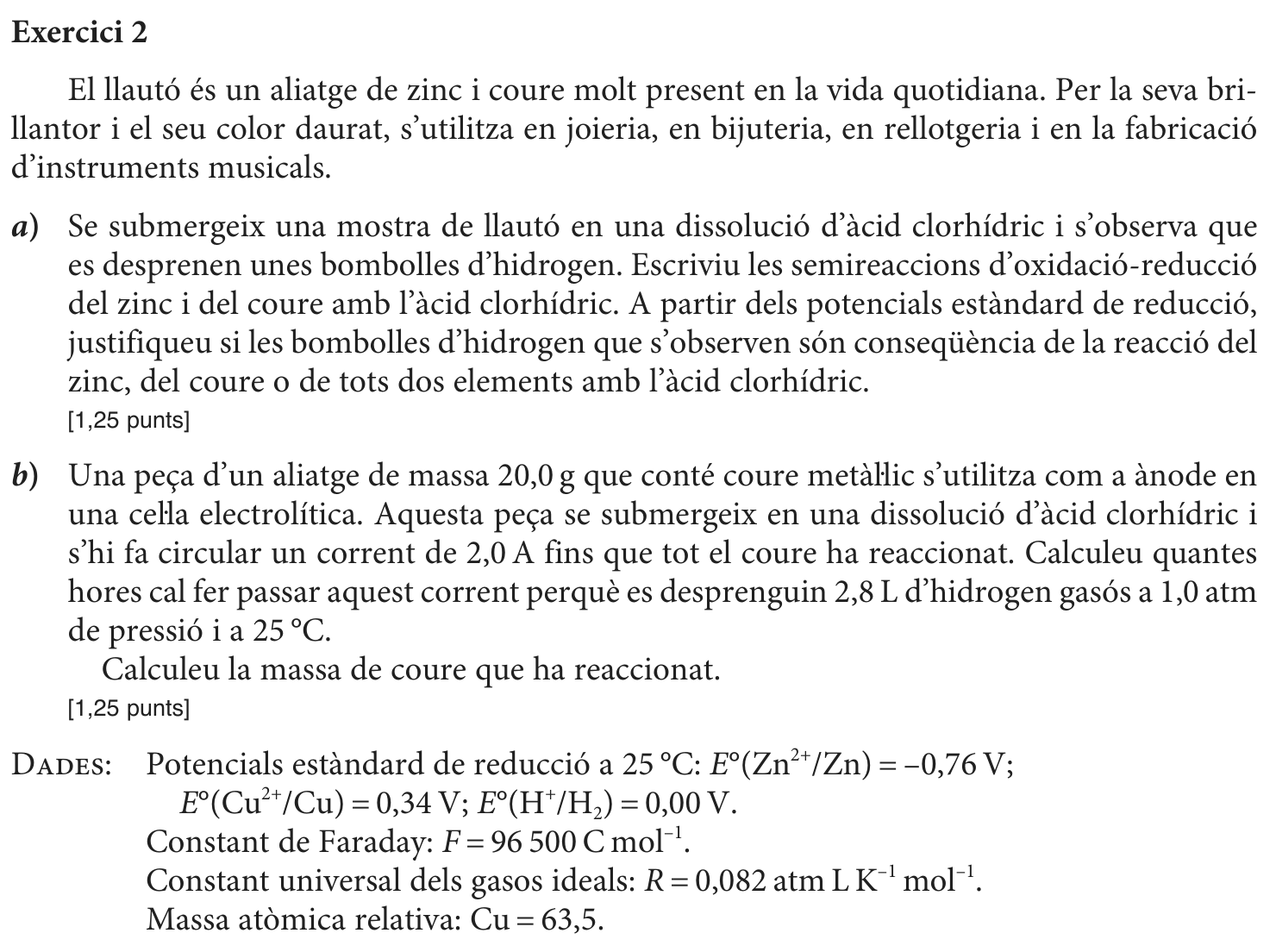 Enunciat · Exercici 2, part 1