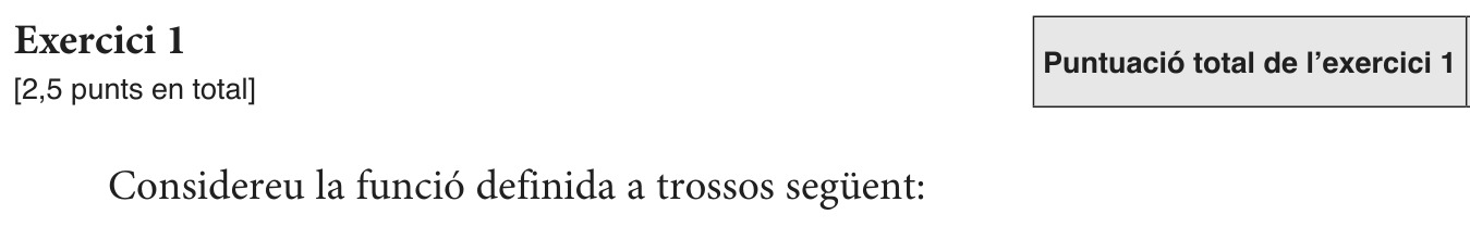 Enunciat comú · Exercici 1, part 1