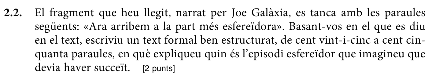 Enunciat · Apartat 2.2, part 1