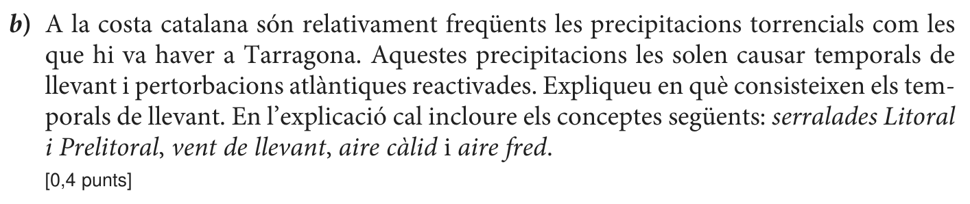 Enunciat · Apartat b), part 1