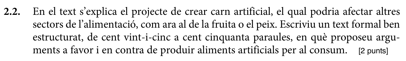 Enunciat · Apartat 2.2, part 1