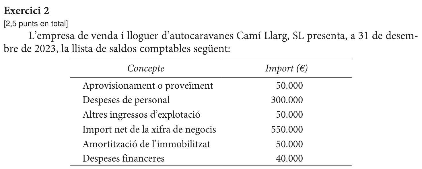 Enunciat comú · Exercici 2, part 1