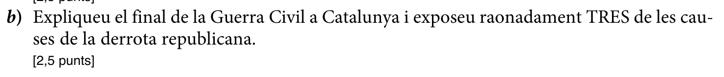 Enunciat · Apartat 2 b), part 1