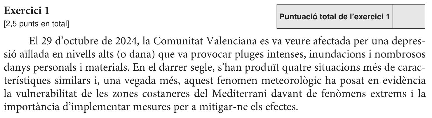 Enunciat comú · Exercici 1, part 1