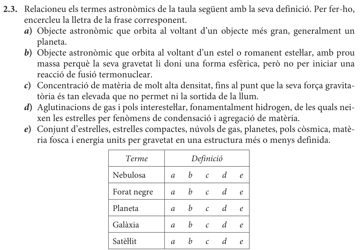Enunciat, part 1