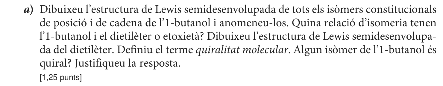 Enunciat · Apartat a), part 1