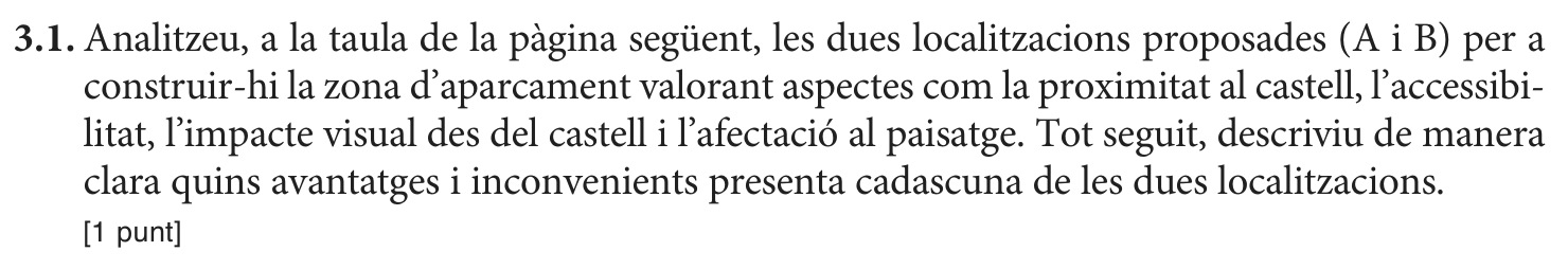 Enunciat · Apartat 3.1, part 1