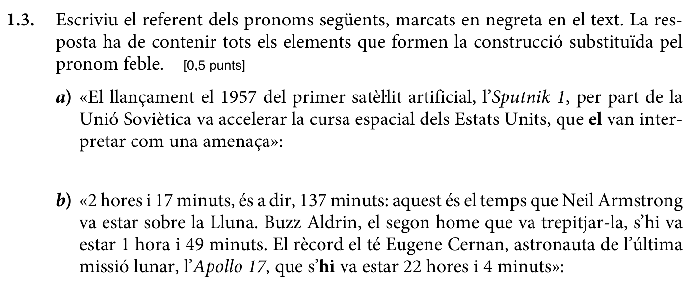 Enunciat · Apartat 1.3, part 1