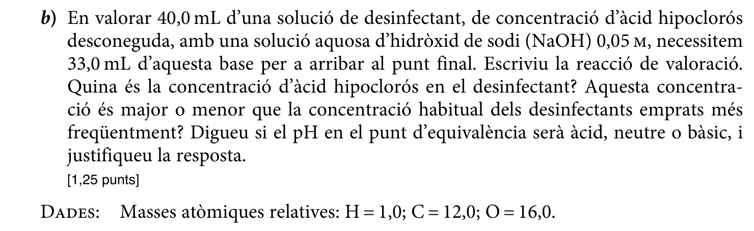 Enunciat · Apartat b), part 1