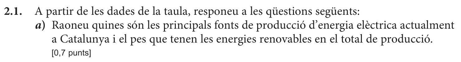 Enunciat · Apartat 2.1, part 1