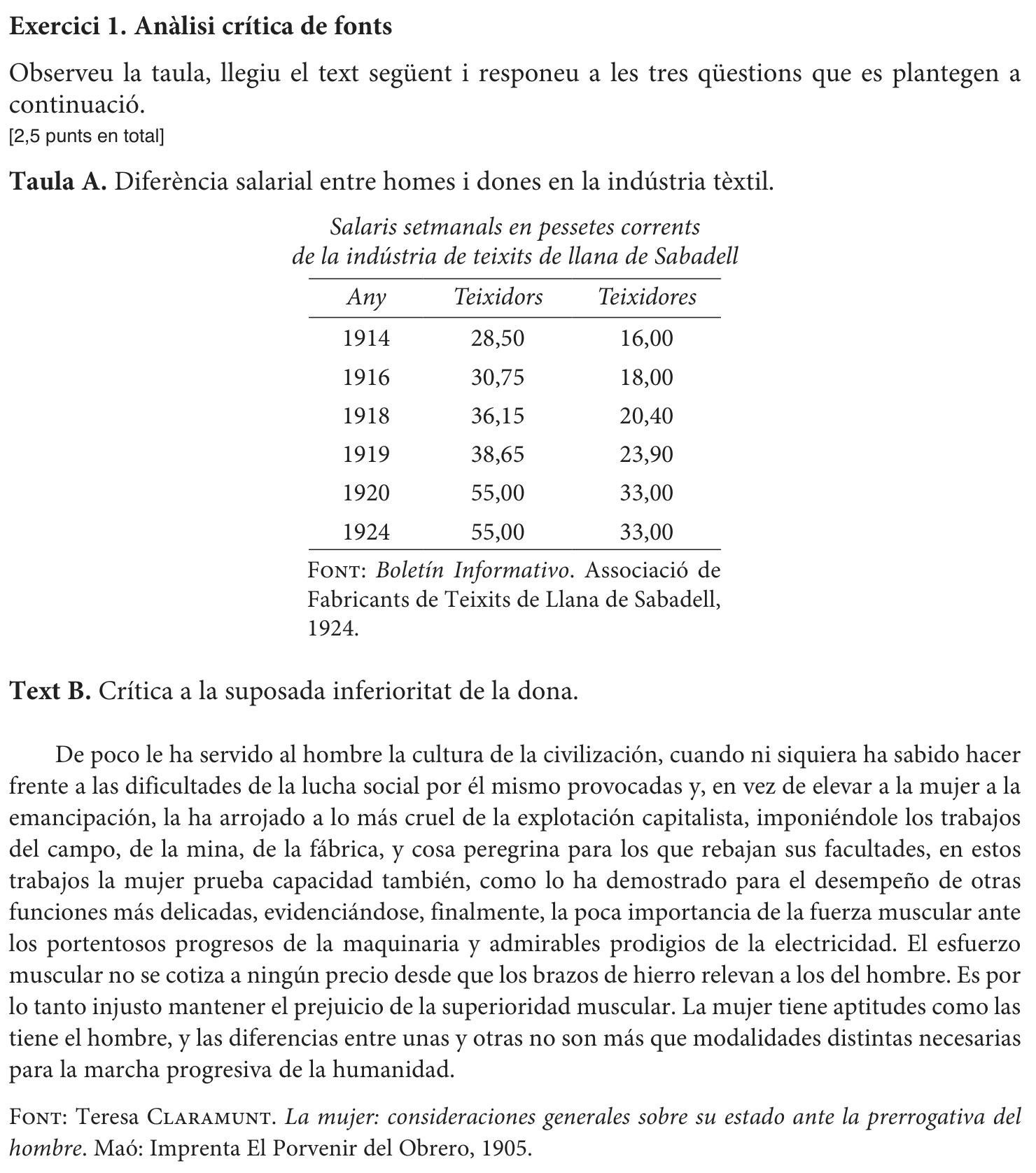 Enunciat comú, part 1