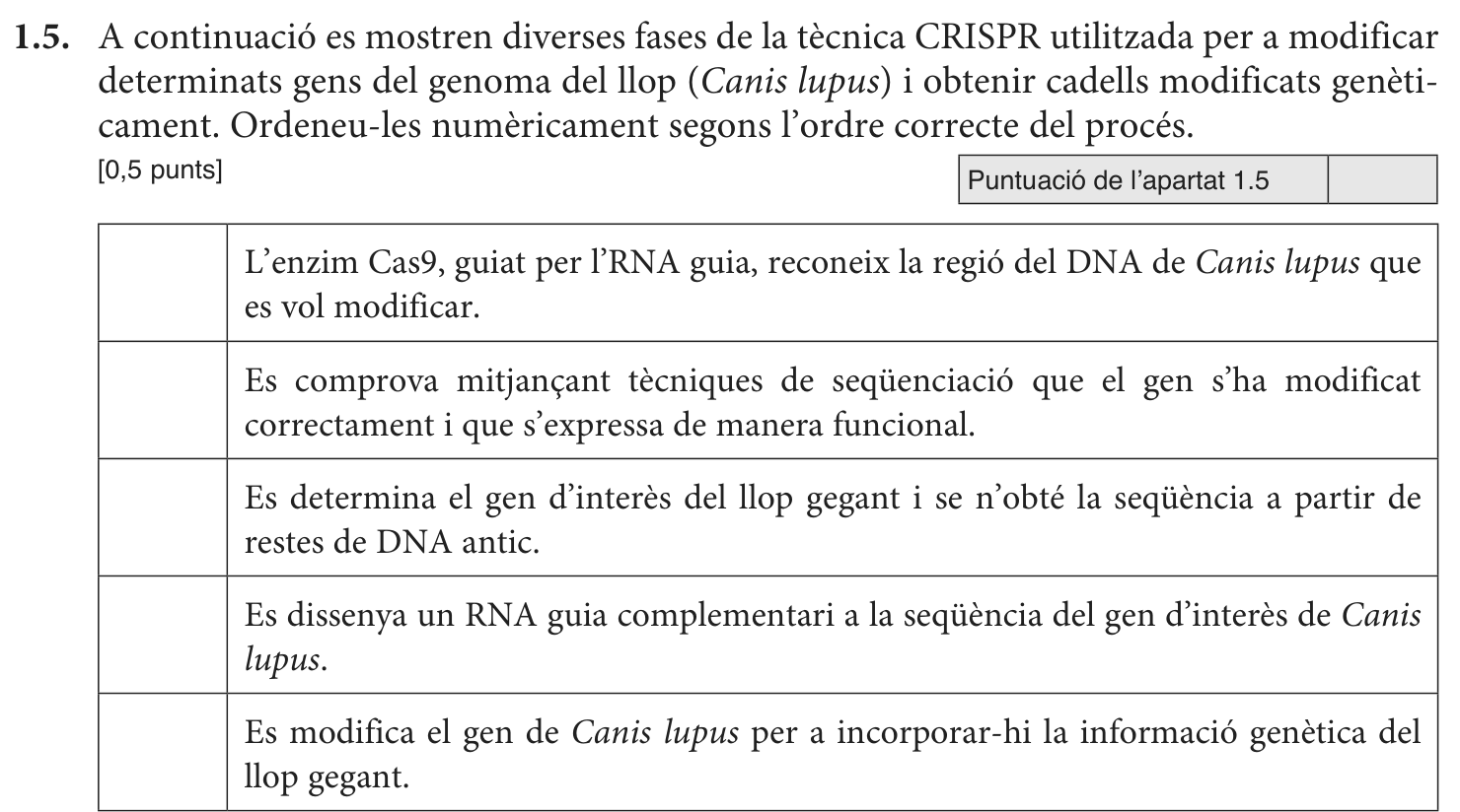 Enunciat, part 1
