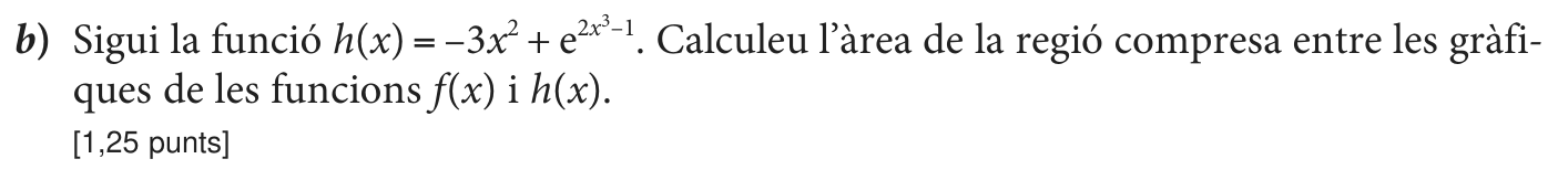 Enunciat · Apartat b), part 1