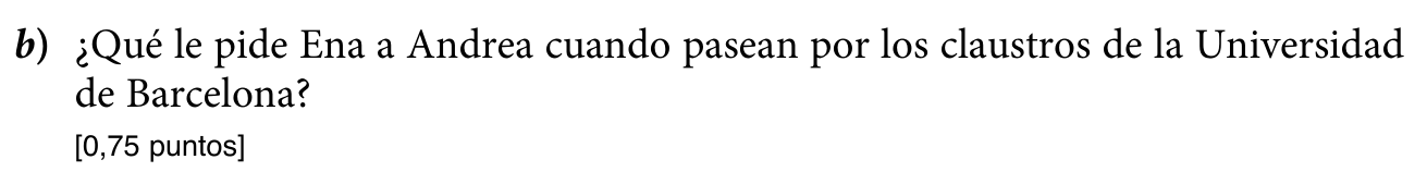 Enunciat, part 2
