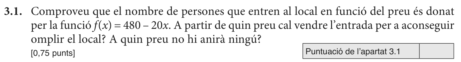 Enunciat · Apartat 3.1, part 1
