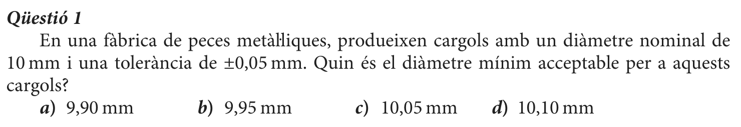 Enunciat · Qüestió 1, part 1