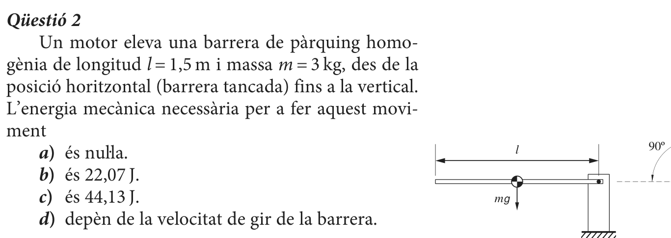 Enunciat · Qüestió 2, part 1