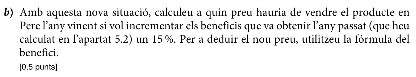 Enunciat, part 2
