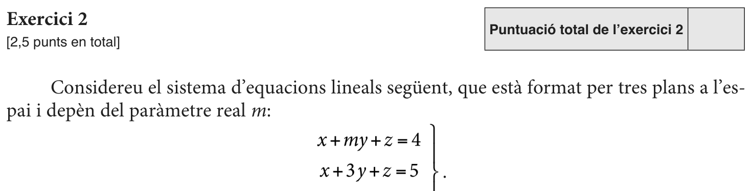 Enunciat comú · Exercici 2, part 1