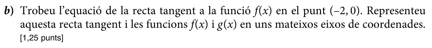 Enunciat · Apartat b), part 1