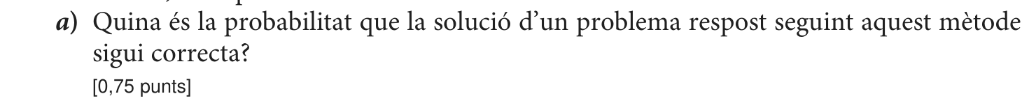 Enunciat · Apartat a), part 1