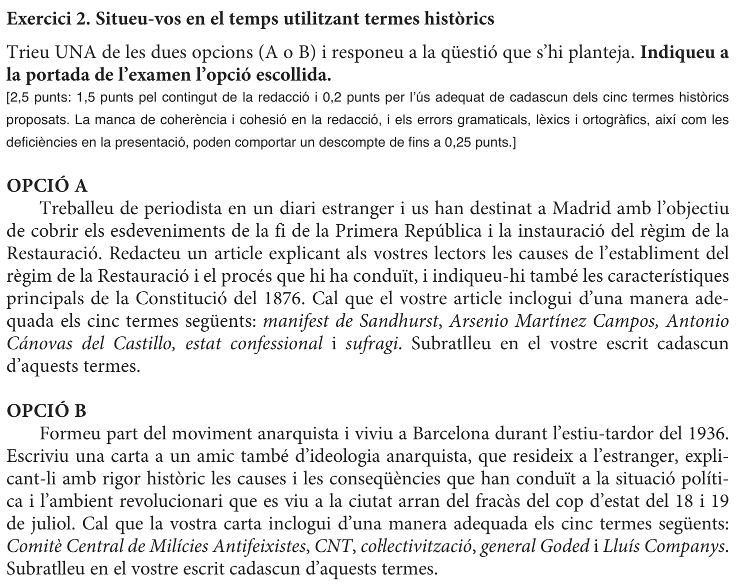 Enunciat · Exercici 2, part 1