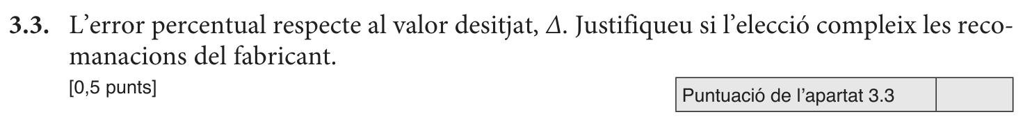 Enunciat · Apartat 3.3, part 1