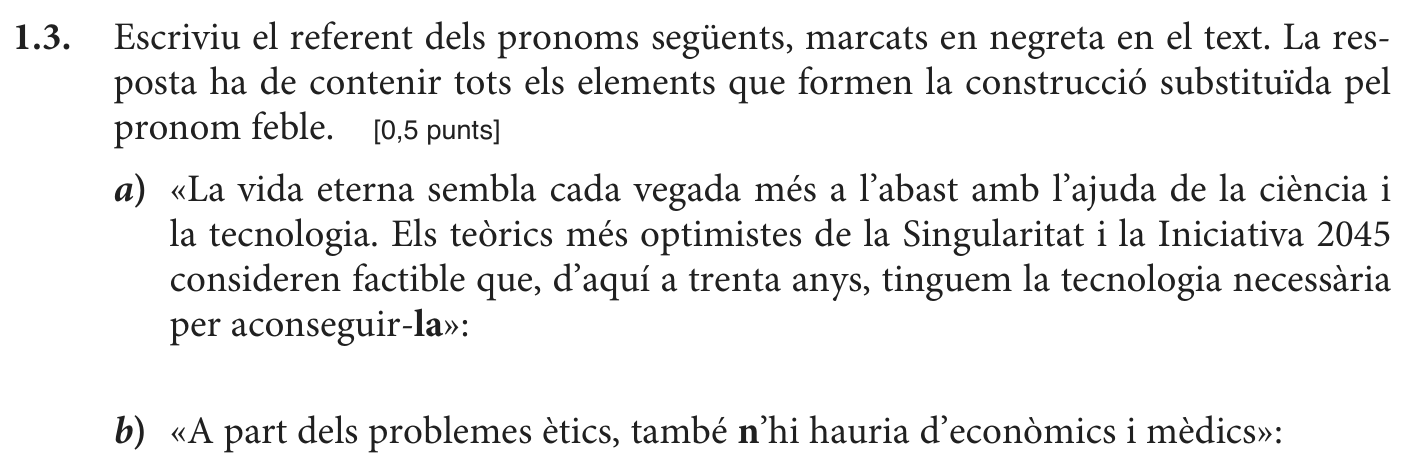 Enunciat, part 1