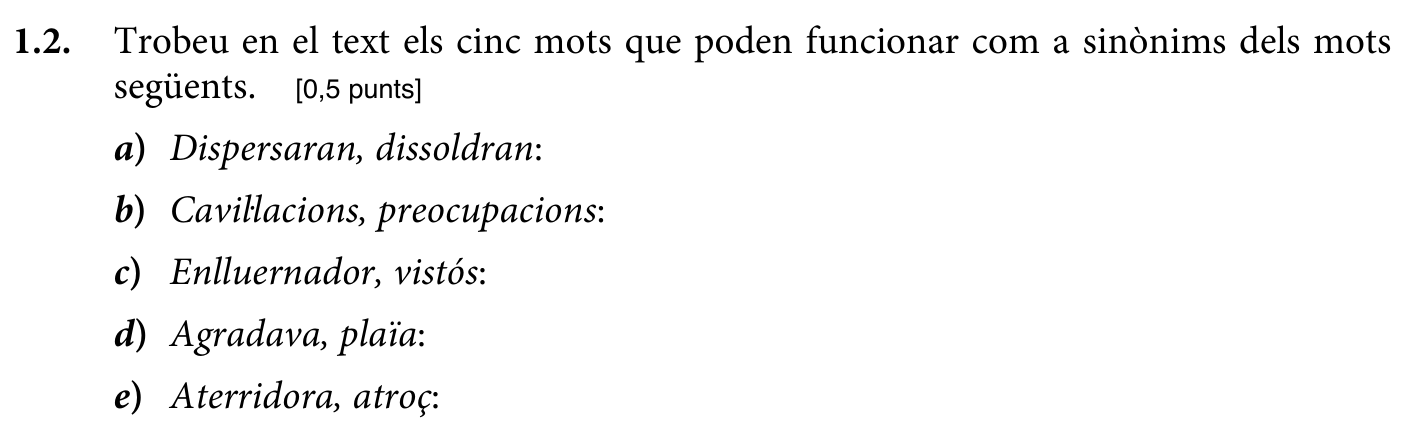 Enunciat · Apartat 1.2, part 1