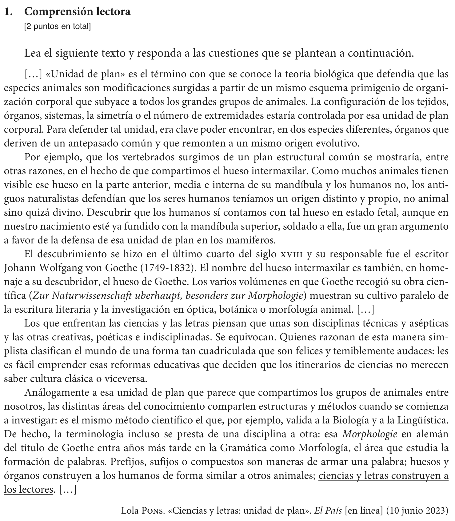 Enunciat comú, part 1